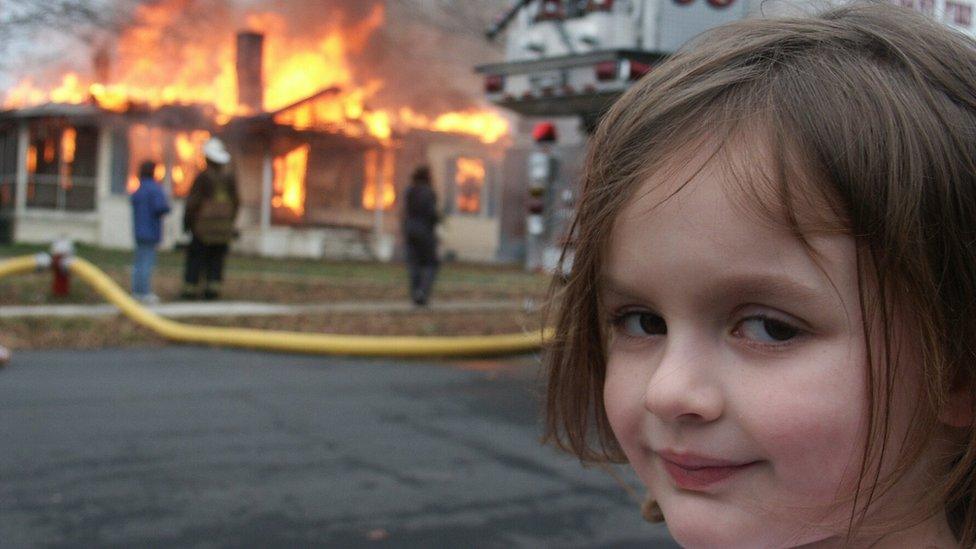 Disaster Girl Meme